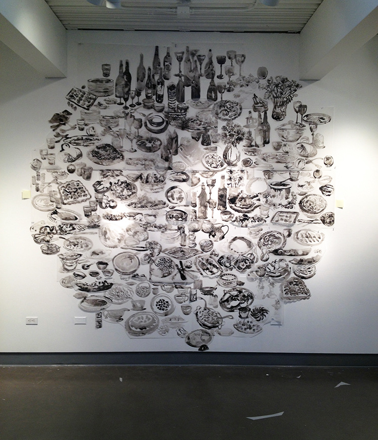 All of the INK DRAWING