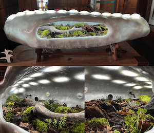 Mycelium Running. Sensor-based Installation