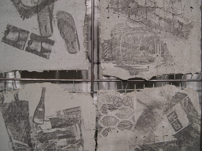 See, Take, Need. Detail of Cement Tiles